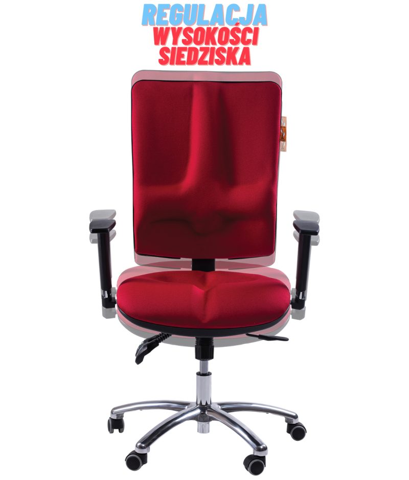 regulacja siedziska, krzesÅ‚o ergonomiczne Business