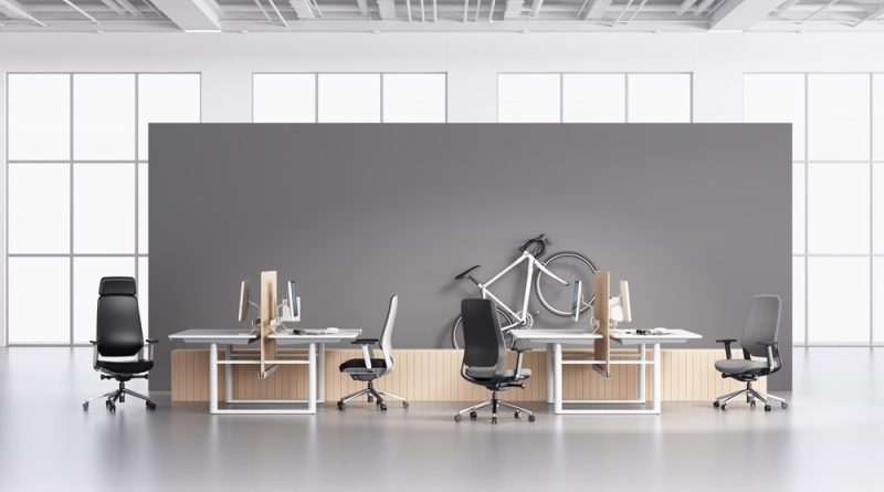 fotel ergonomiczny Shine w biurze