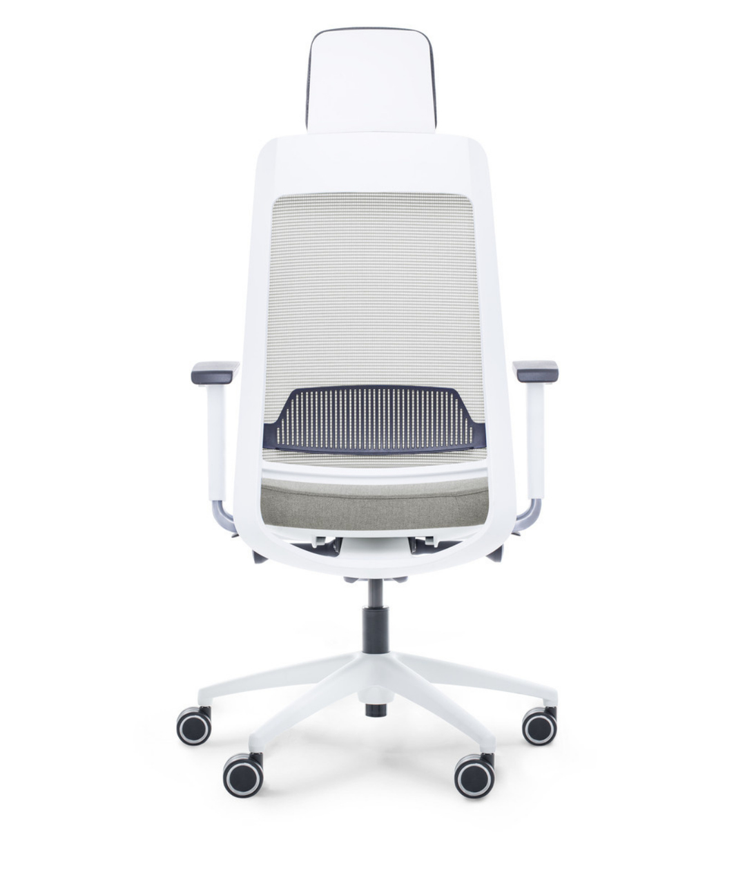 tył fotel szary ergonomiczny Shine EFG 100W