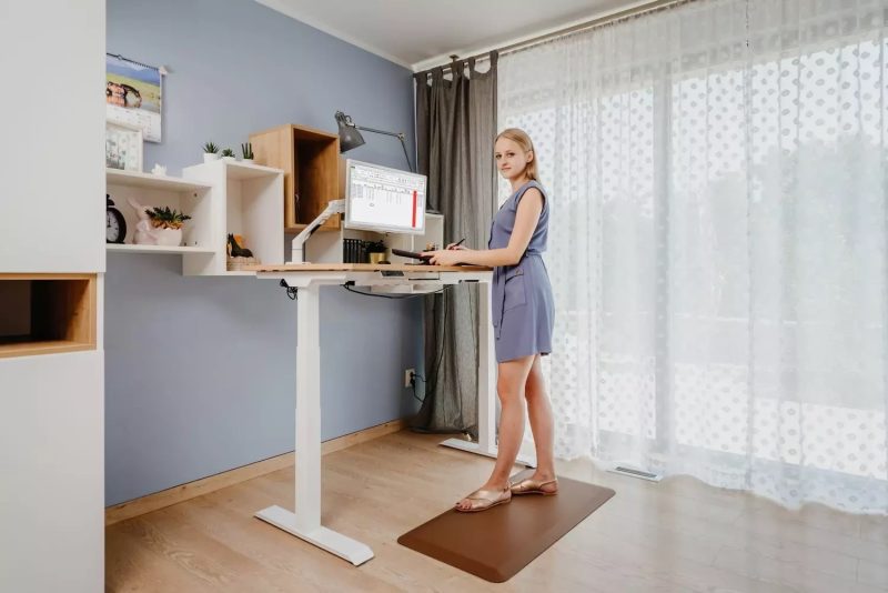 Regulowane biurko stojące elektrycznie Premium E500