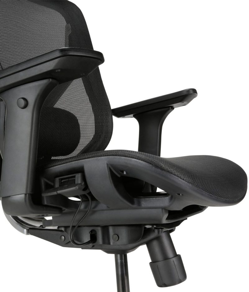 ergonomiczne krzesło biurowe Zhuo Sulaco czarne