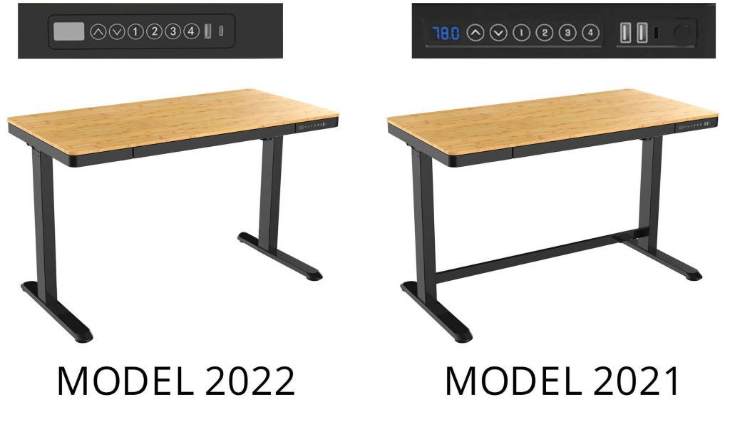 biurko elektryczne zb-150 model 2021 a model 2022 porÃ³wnanie