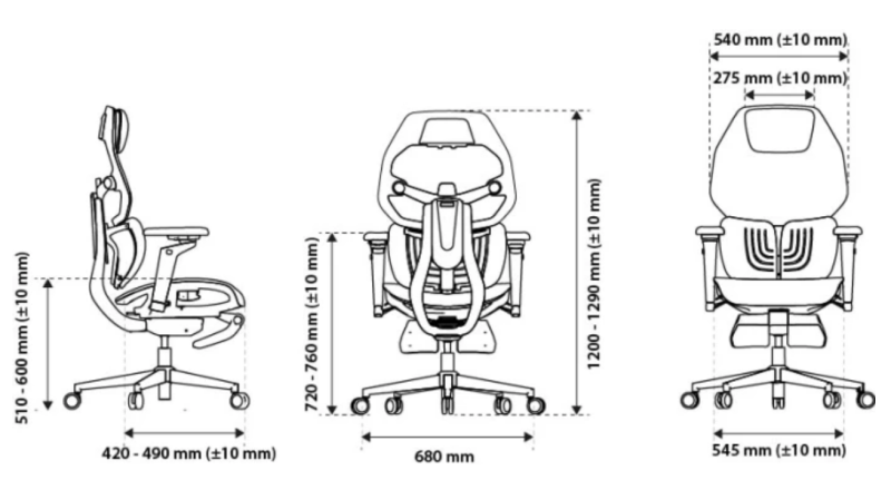 Fotel ergonomiczny z podnóżkiem Shadow Throne - obrazek 25